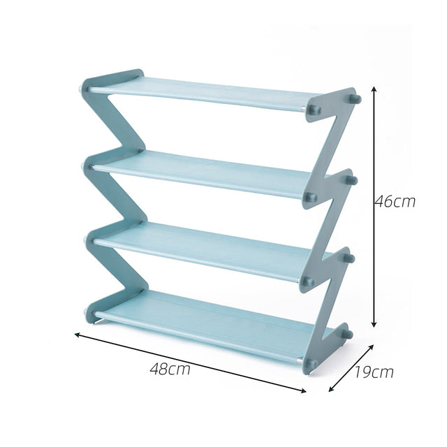 Skanto | Minimal Z Justerbar Skrivebord Organizer og Skohylle