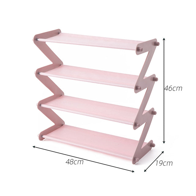 Skanto | Minimal Z Justerbar Skrivebord Organizer og Skohylle