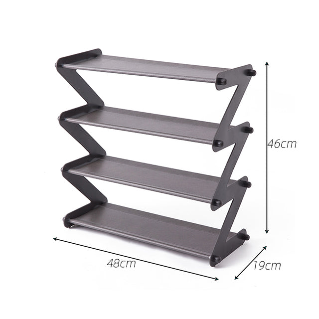 Skanto | Minimal Z Justerbar Skrivebord Organizer og Skohylle