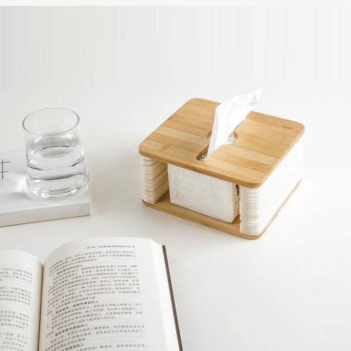 Nordic Bamboo FoldaSkantoe Tissue Box | Skanto