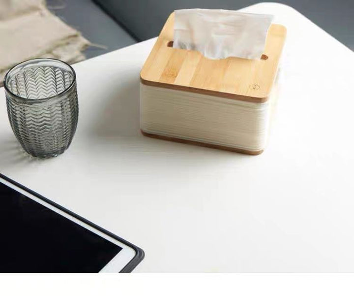 Nordic Bamboo FoldaSkantoe Tissue Box | Skanto