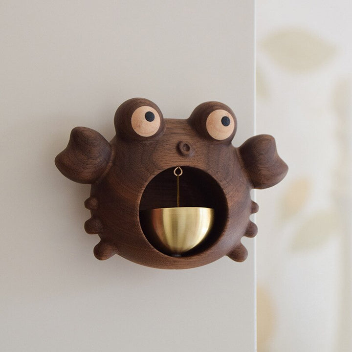 Solid Wood Cute Hanging Door Bell | Skanto
