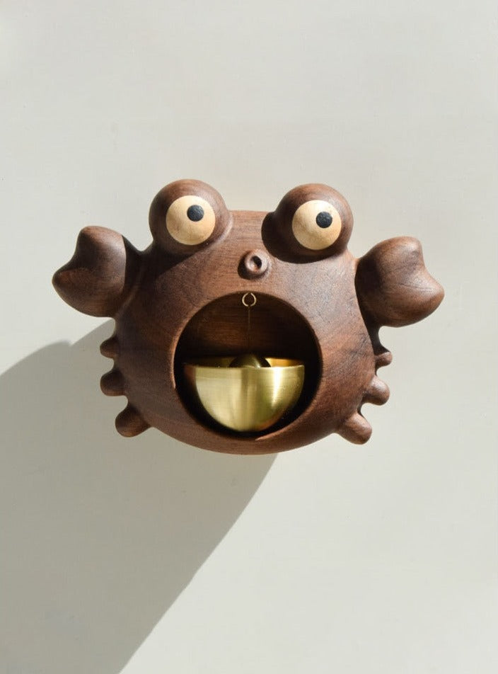Solid Wood Cute Hanging Door Bell | Skanto