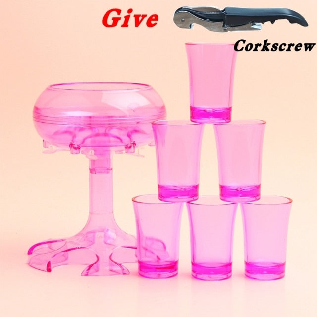 Skanto | Elegant Glass Party Drink Dispenser Spillsett