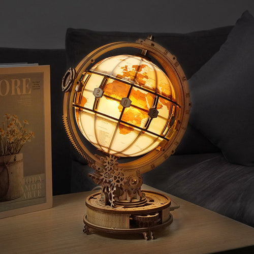 3D Puslespill Luminous Globe | Skanto