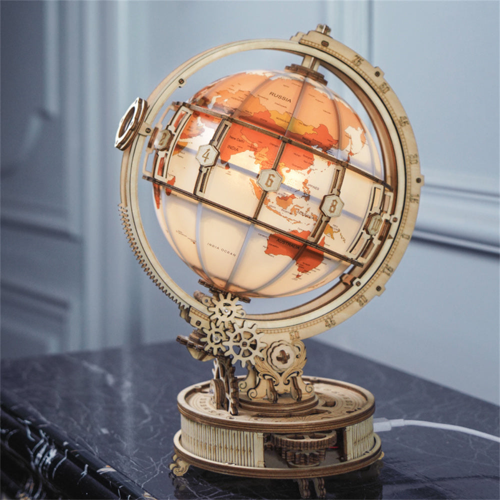 3D Puslespill Luminous Globe | Skanto