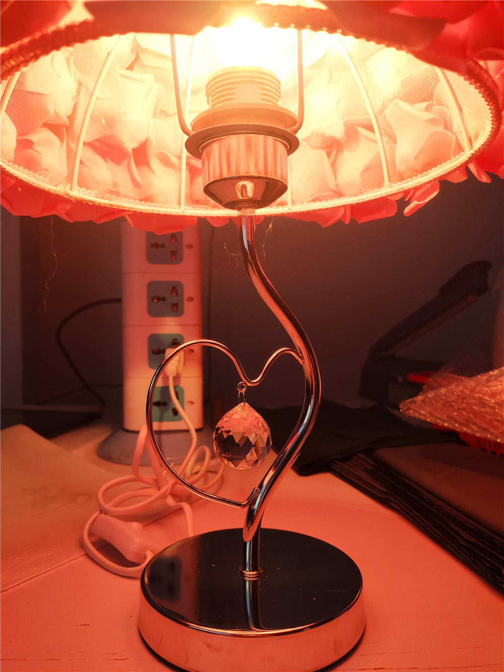 Skanto | Rose Blossom Nattbord Lampe