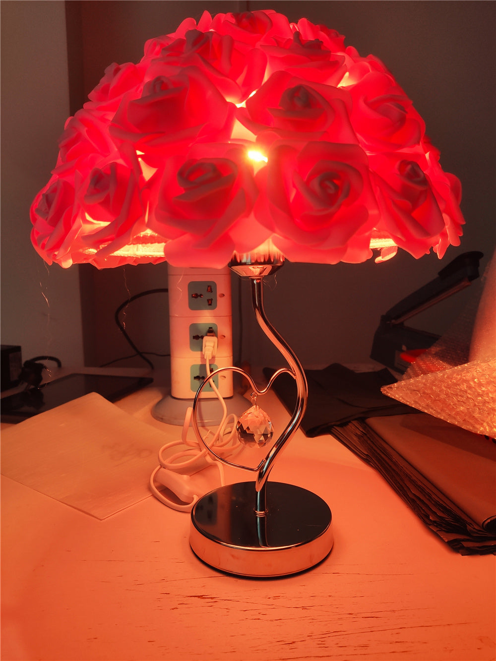 Skanto | Rose Blossom Nattbord Lampe