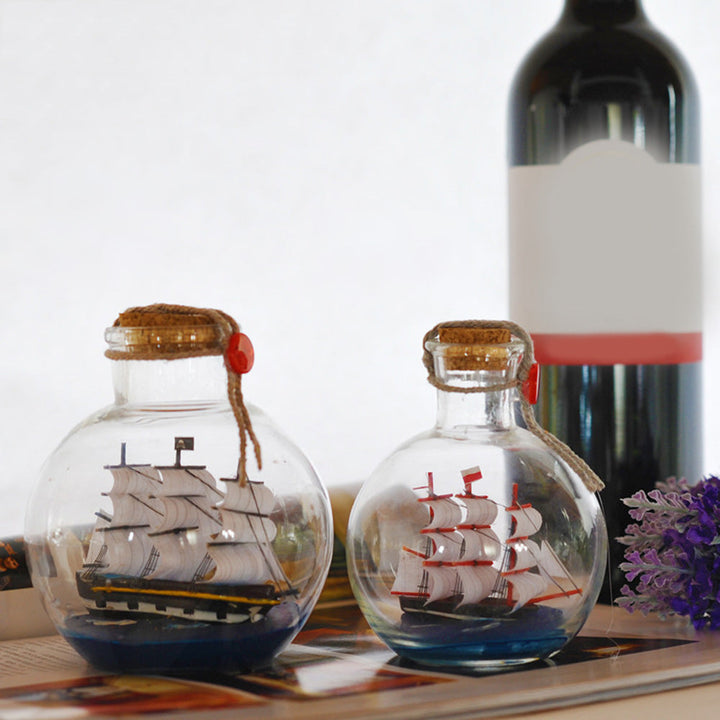 Kreativ Glass Bottle Ship | Skanto