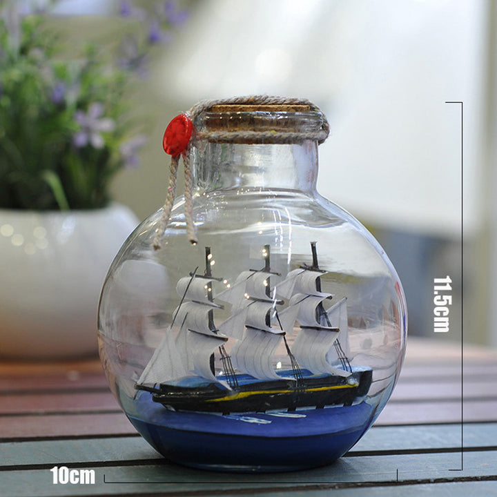Skanto | Kreativ Glass Bottle Ship