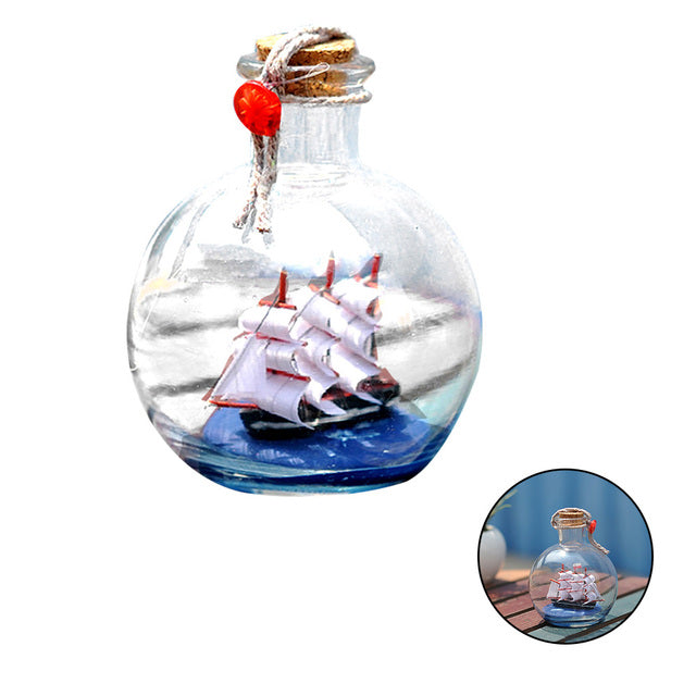 Skanto | Kreativ Glass Bottle Ship