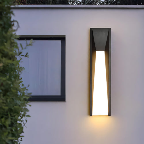 Parv - Rustfritt stål IP65 Moderne Vegglampe Fixture | Skanto