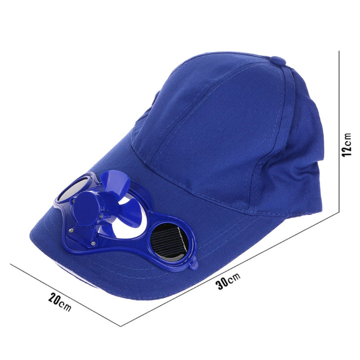 Solar Fan Sommer Utendørs Baseball Caps | Skanto