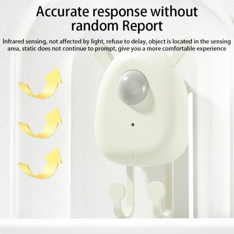 Cartoon Elf Sensor Voice Reminder Nøkkekrok | Skanto