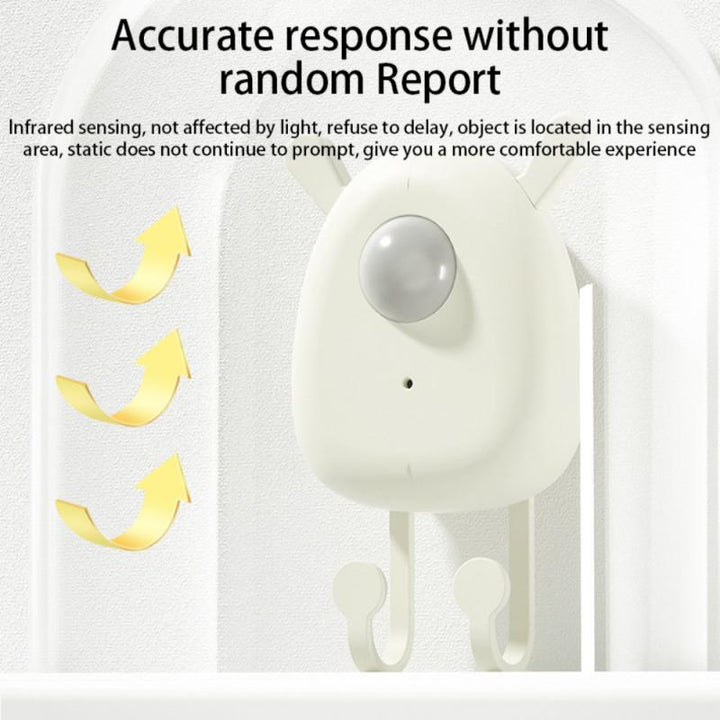 Cartoon Elf Sensor Voice Reminder Nøkkekrok | Skanto