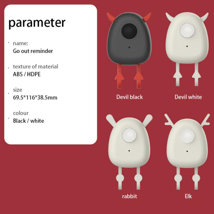 Cartoon Elf Sensor Voice Reminder Key Hook | Skanto