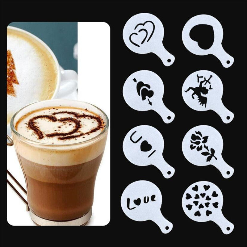 Skanto | 8Pcs Kaffe Kake Dekorasjon Maler