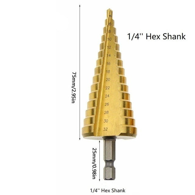 Titanium Borekrone Bittsett | Skanto