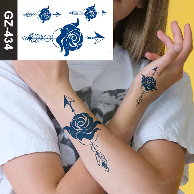 Skanto | Blommeslange Semi-Permanent Tatovering