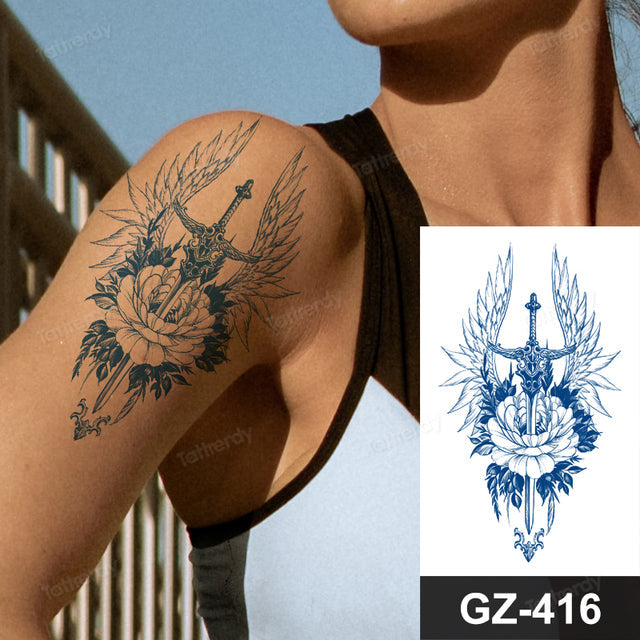 Skanto | Blommeslange Semi-Permanent Tatovering