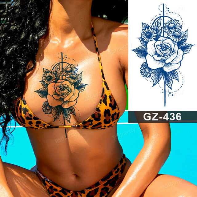 Skanto | Blommeslange Semi-Permanent Tatovering