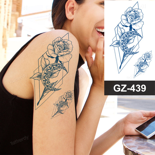 Skanto | Blommeslange Semi-Permanent Tatovering