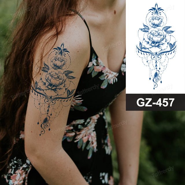 Skanto | Blommeslange Semi-Permanent Tatovering