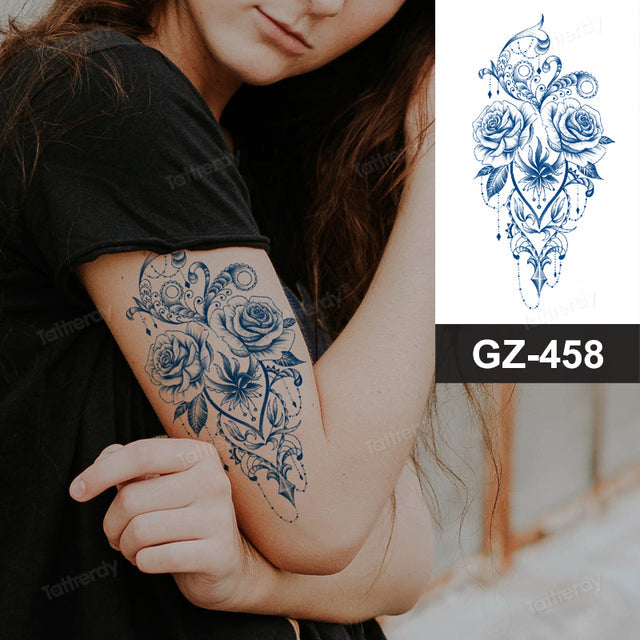 Skanto | Blommeslange Semi-Permanent Tatovering