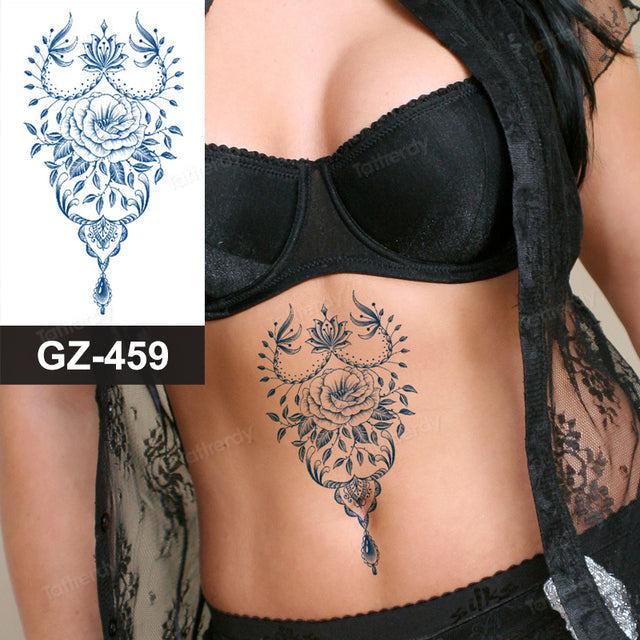 Skanto | Blommeslange Semi-Permanent Tatovering