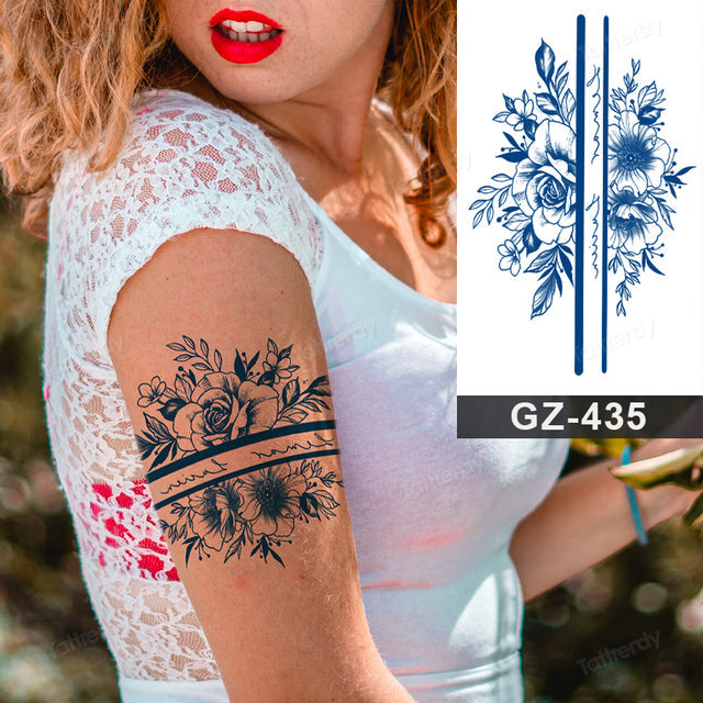 Skanto | Blommeslange Semi-Permanent Tatovering