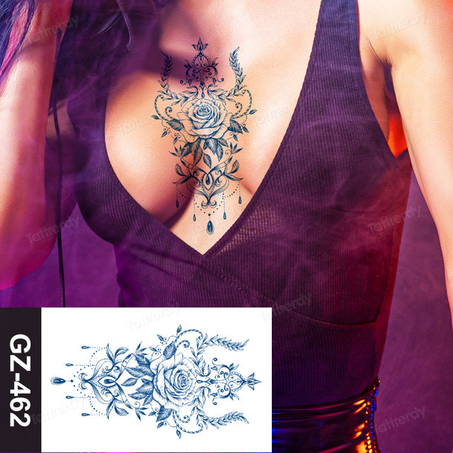 Skanto | Blommeslange Semi-Permanent Tatovering