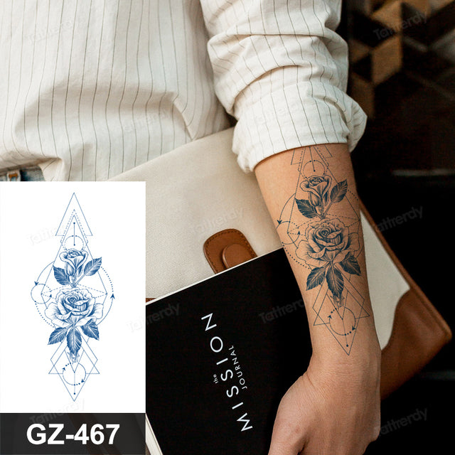 Skanto | Blommeslange Semi-Permanent Tatovering