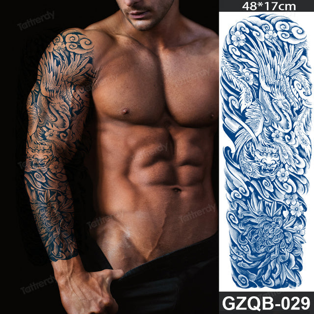Skanto | Livsmening Hel Erme Semi-Permanent Tatovering