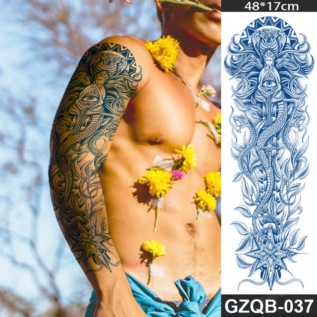 Skanto | Livsmening Hel Erme Semi-Permanent Tatovering
