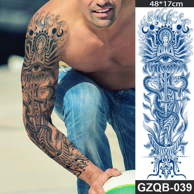 Skanto | Livsmening Hel Erme Semi-Permanent Tatovering