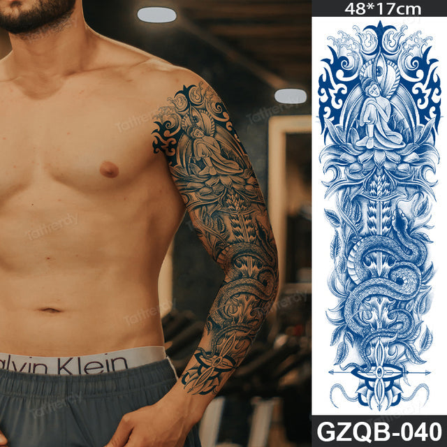 Skanto | Livsmening Hel Erme Semi-Permanent Tatovering