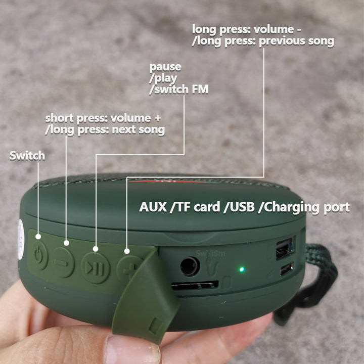 Skanto | 2i1 Øretelefon Bluetooth Høyttaler