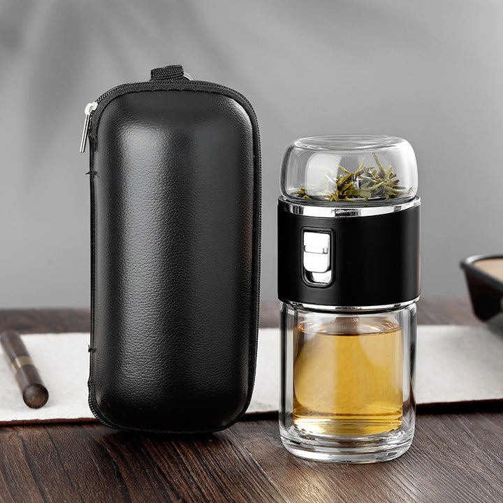 Skanto | Dobbel Glass Te Infuser Termosflaske