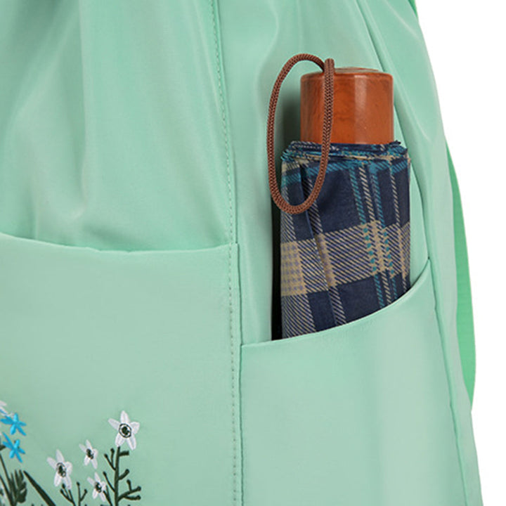 Flower Vanntett Sammenleggbar Stor Reise Rygsekk | Skanto