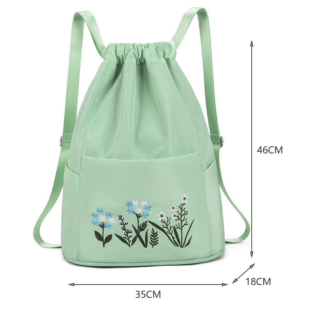 Flower Vanntett Sammenleggbar Stor Reise Rygsekk | Skanto