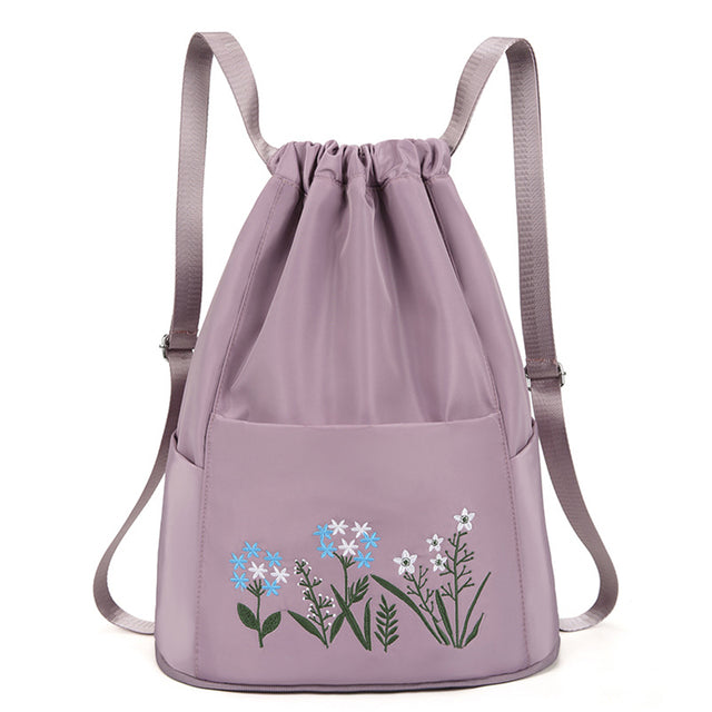 Flower Vanntett Sammenleggbar Stor Reise Rygsekk | Skanto