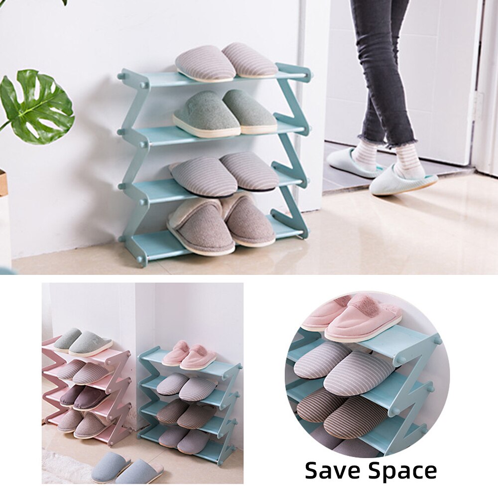 Skanto | Minimal Z Justerbar Skrivebord Organizer og Skohylle