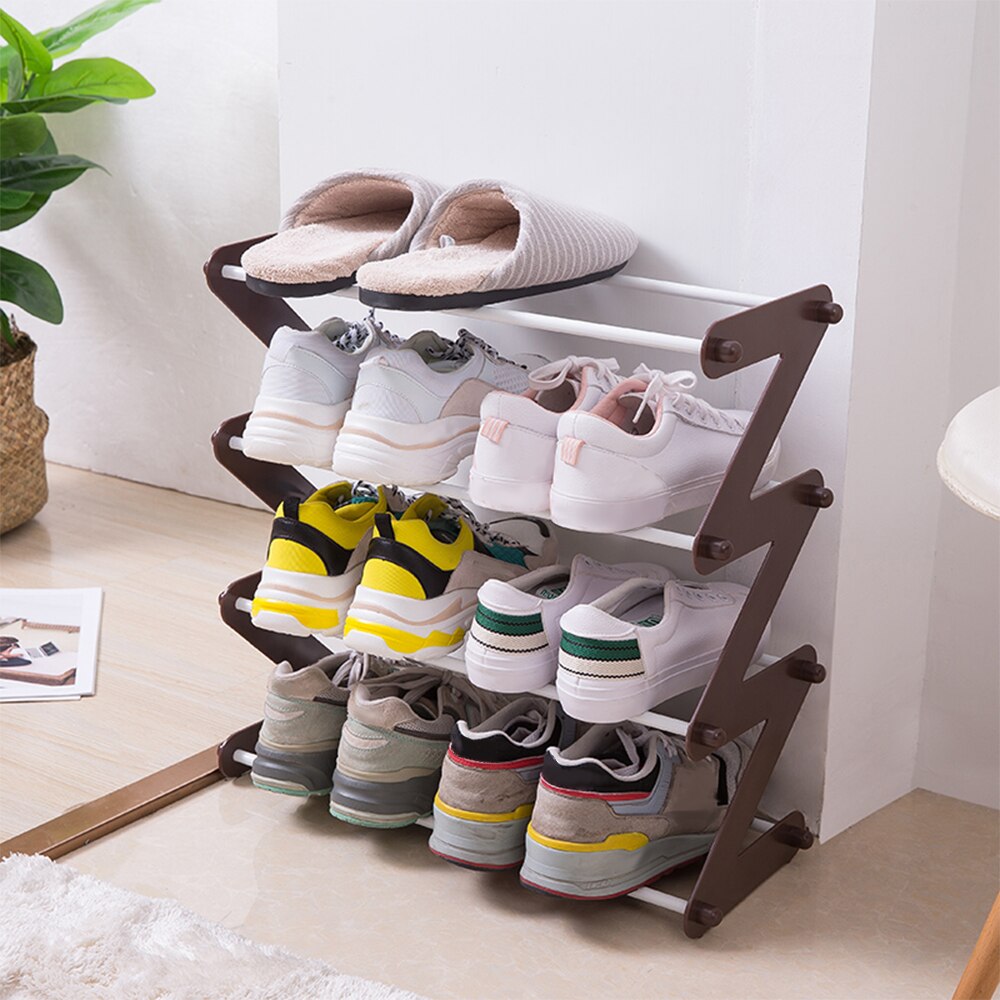 Skanto | Minimal Z Justerbar Skrivebord Organizer og Skohylle