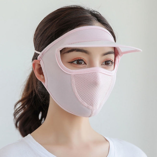 Skanto | Fantastisk UV-beskyttelse Utendørs Solhatt Maske