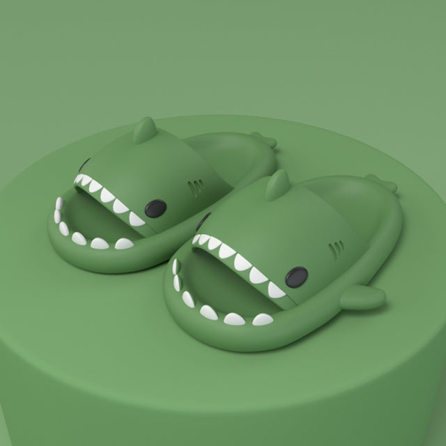 Cloudy Shark Slides | Skanto