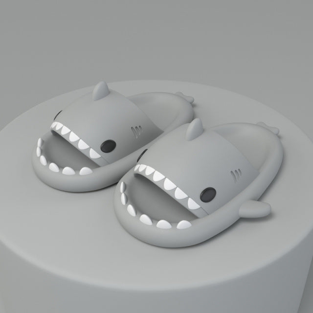 Cloudy Shark Slides | Skanto