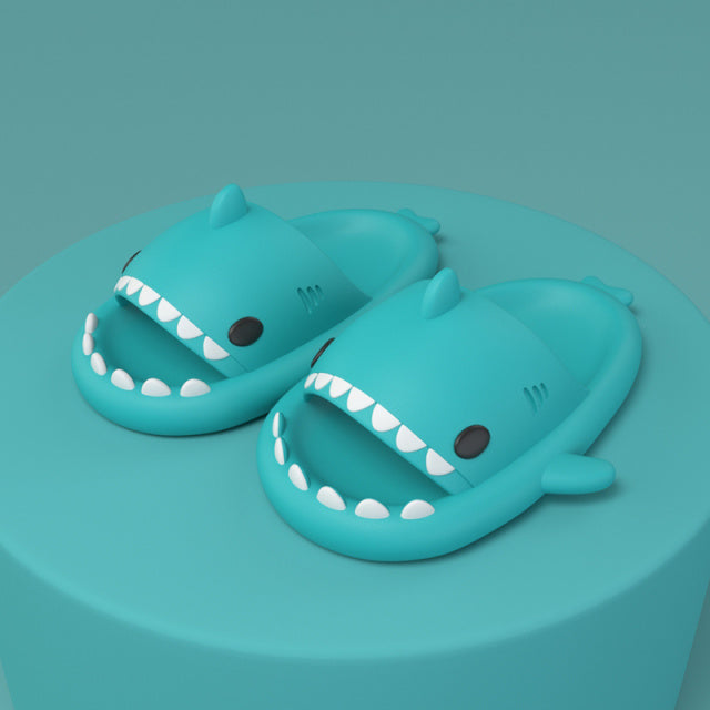 Cloudy Shark Slides | Skanto