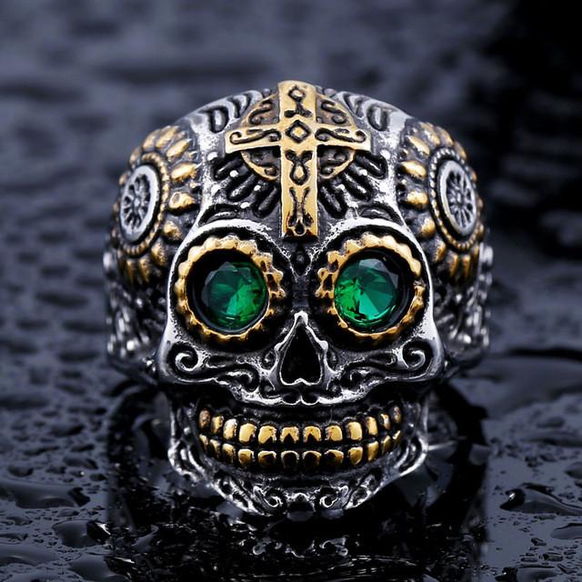 Sugar Skull Ring | Skanto