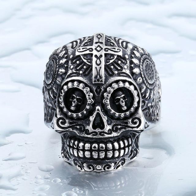 Sugar Skull Ring | Skanto