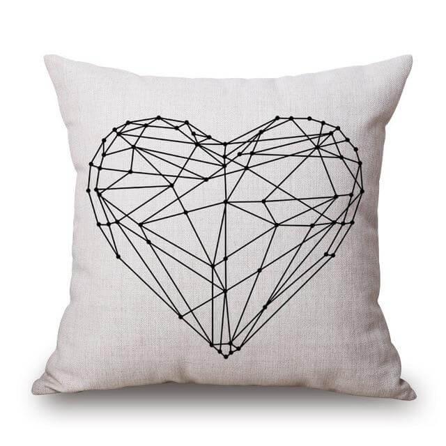 Skanto | Romantisk Moderne Design Putetrekk